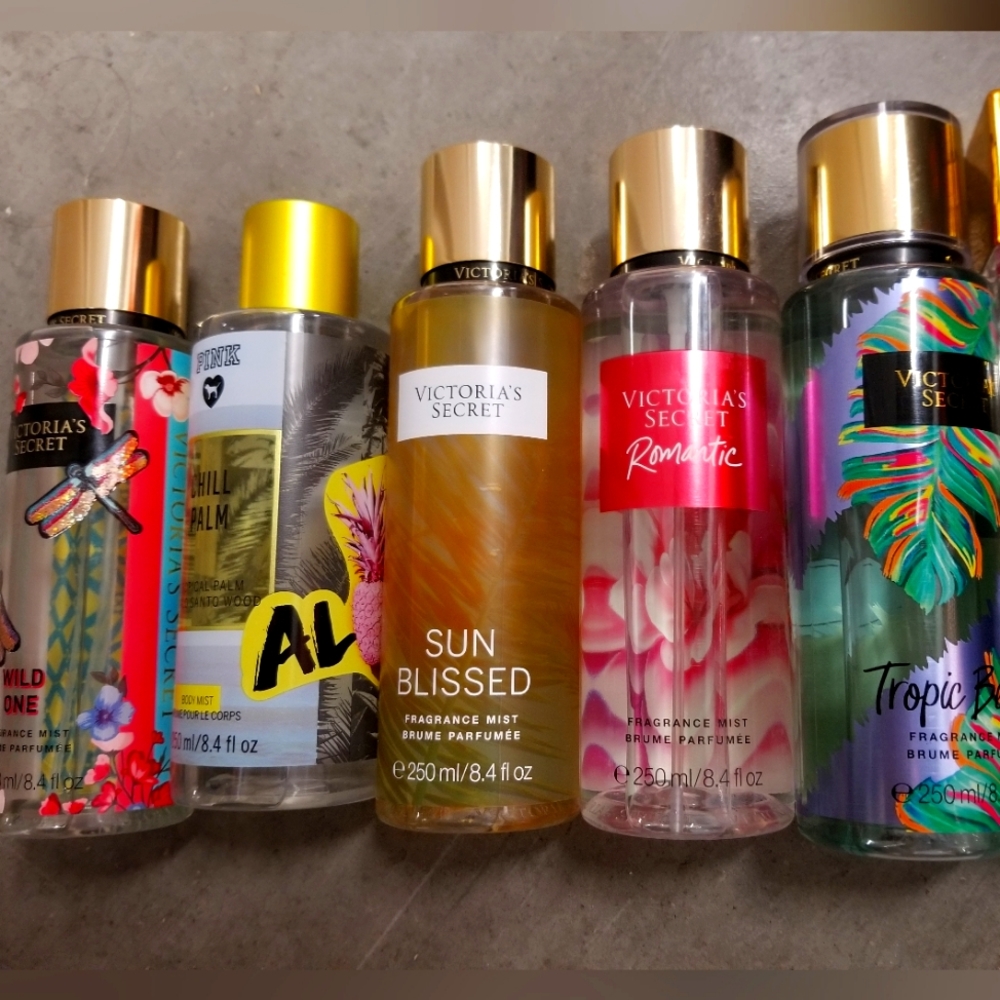 Victoria's secret body spray set